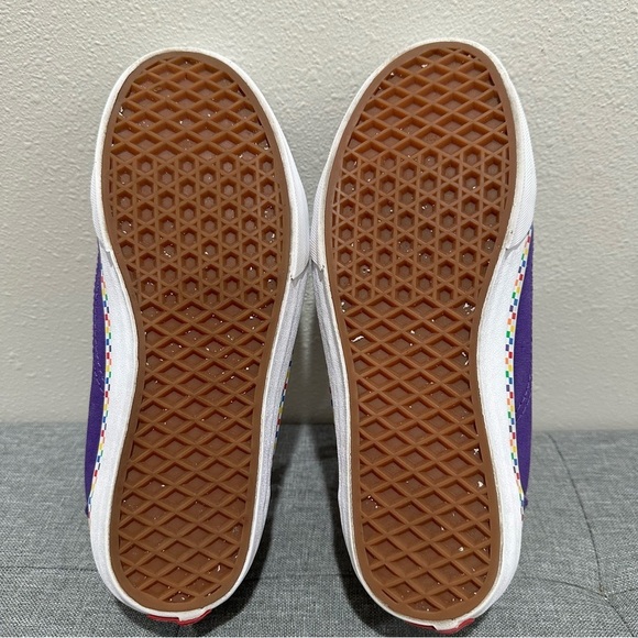 VANS Old Skool Rainbow Check Sneakers - Picture 10 of 10